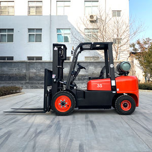 Carretilla elevadora diésel de 3 toneladas, 3000mm, 3 toneladas, capacidad de elevación, horquillas de cambio lateral, montacargas de motor diésel, compatible con CE y EPA - Product Image 3