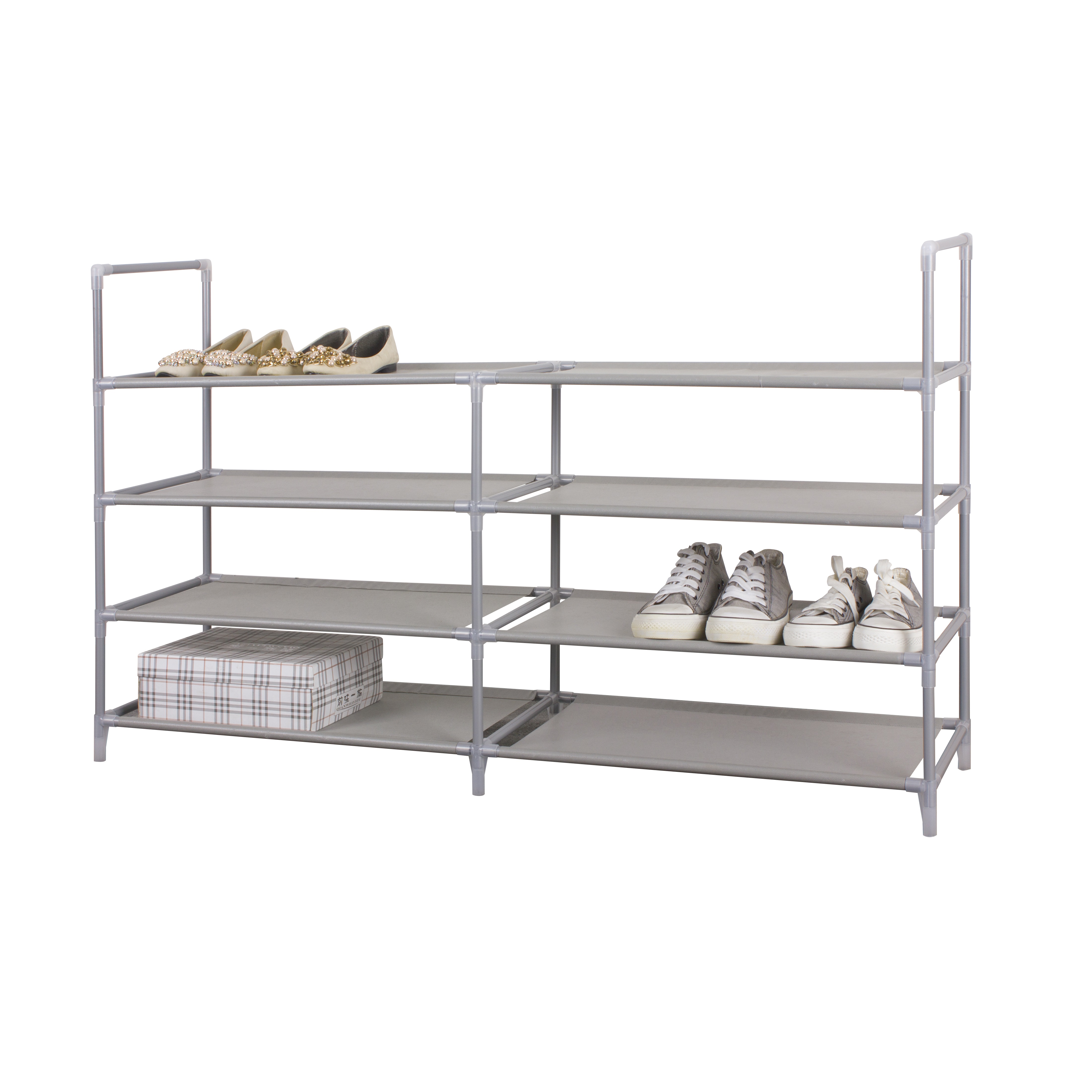 8 уровня складной водонепроницаемый ящик для хранения обуви полка простой обувной стеллаж Органайзер