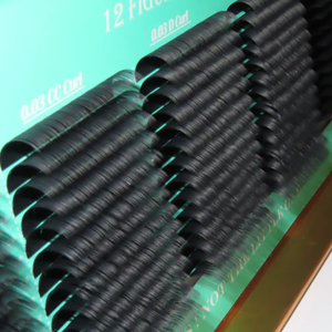 <strong>Lashes</strong> Factory Eyelash Extension Easy Fan Volumelashes Extensions <strong>Volume</strong> Silk Blooming Easy Fan <strong>Lashes</strong> - Product Image 4