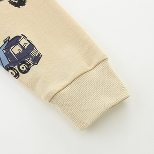 Nuovi Arrivi: <span class=keywords><strong>Felpa</strong></span> Casual per Ragazzi Autunno 2026, Top in Cotone a Maniche Lunghe con Stampa Auto alla Moda, Abbigliamento per Bambini - Product Image 4
