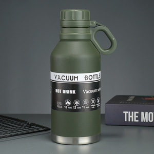 ขวดน้ำสแตนเลส1.2L พร้อมฝาปิดพวยกระติกน้ำสูญญากาศที่มีที่จับกลางแจ้ง - Product Image 5