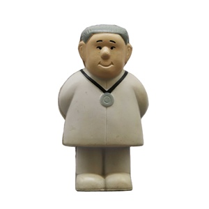 Cadeau médical promotionnel, balle anti-stress en forme de médecin pour les patients ambulatoires - Product Image 1