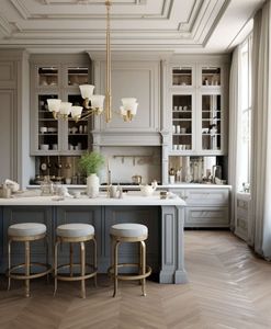 Muebles de Cocina Modernos CBMmart Europe Shaker con Madera y Acero Inoxidable - Product Image 4