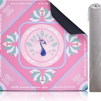 Tapis de Mahjong Antidérapant en Caoutchouc Réducteur de Bruit, Série Américaine à Succès, Conception Sac de Transport, Vente en Gros