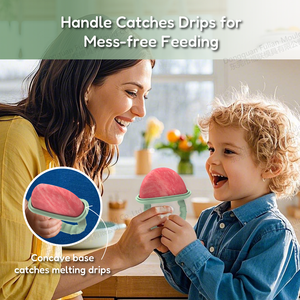 NOUVEAU Cold Soothing Sore Gums Teething Relief Toys Silicone Feeder Breastmilk Popsicle Mold Baby Water Filled Freezable Teether - Product Image 6