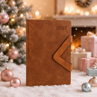 Carnet de notes personnalisé en cuir rigide A5/A4 pour entreprise, cadeau promotionnel, journal de bureau
