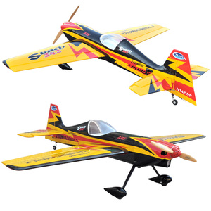 <span class=keywords><strong>Avion</strong></span> <span class=keywords><strong>RC</strong></span> acrobatique 3D ZYHOBBY M082 SBach 342, 55 pouces, en bois de <span class=keywords><strong>balsa</strong></span>, modèle ARF, pour alimentation électrique. - Product Image 5