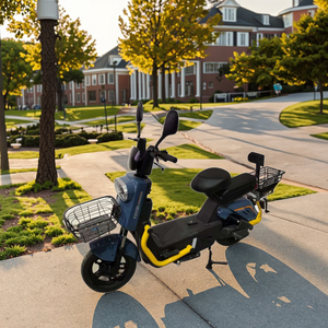 Bicicleta Eléctrica Urbana para Adultos con Marco de Acero, Motor sin Escobillas de 3 Velocidades, Batería de Plomo-Ácido, en Oferta - Product Image 1