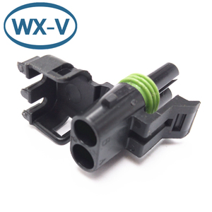 12015792 konektor Harness 2.5 Series 2 lubang DJ3021Y-2.5-11 21 dengan kawat 12010973 12015792 tahan air - Product Image 4