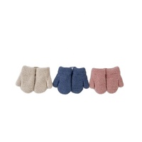 Guantes Suaves y Acogedores para Bebé, de Algodón/Spandex, Largos hasta la Muñeca, para Mantener las Manitas Cálidas en Invierno, con Banda para el Cuello y Cubre Dedos