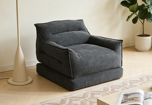Sillón Modular Ultracomprimible, Sillón Plegable Extra Grande con Asiento Acolchado, Montaje Rápido para Apartamentos <span class=keywords><strong>Pequeños</strong></span> - Product Image 4