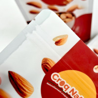 Bolsa de Embalaje de Plástico con Cierre Autoportante y Cremallera, Impresa Personalizada, para Té, Frutos Secos y Galletas, Bolsa de Embalaje Sellada de Papel de Aluminio