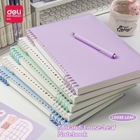 Carnet à feuilles mobiles personnalisé B5 Morandi NA560 non irritant, bloc-notes ligné A4/A5, cadeau