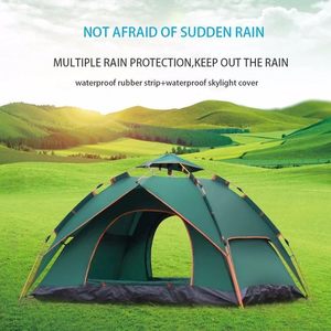 Carpa Plegable Automática para Exteriores, de Tela Oxford, Impermeable (1000-1500mm), Diseño de Una Habitación, Instalación Rápida, para las Cuatro Estaciones - Product Image 5