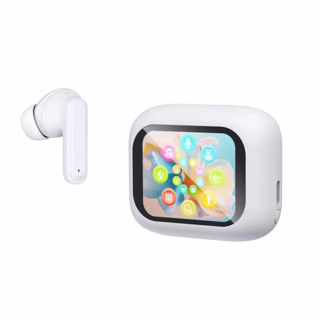 Open Ear Wireless Earbuds Digital Display True Noise Cancelling Ear Clip Air Bone Conduction Headphones M6 Earphones LED JL