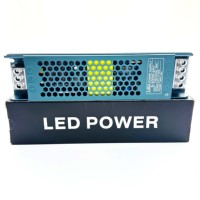 Fuente de Alimentación LED para Interiores, 12V 24V 60W 100W 150W 200W 300W 400W, Ultrafina, para Iluminación LED