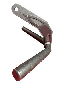 Cable Grip Set for Gym <strong>Handle</strong> Equipment Fitness Lat Pull Down <strong>Pulldown</strong> Attachment <strong>V</strong> Bar Lat <strong>Pulldown</strong> Attachment Lat Slapper - Product Image 5