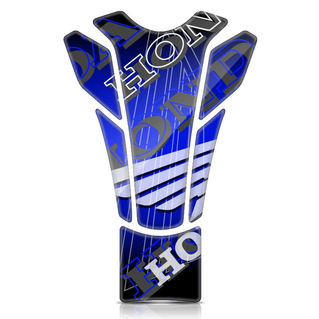 Custom Logo 3D Motorcycle Tank Pad Decal Rubber Stickers for HONDA Motorcycles Fuel Tank Decals
