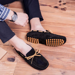 Nouvelles Chaussures de Ville Décontractées Classiques pour Hommes en Cuir Véritable Respirant et <span class=keywords><strong>Daim</strong></span>, Semelle Souple, Vente en Gros - Product Image 4