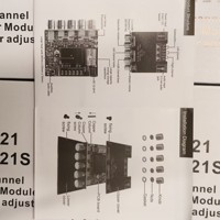 Module d'amplificateur de puissance numérique 2.1 canaux spécialisé ZK-MT21, haute puissance, réglage des aigus et des graves, 200g