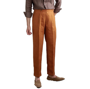 <span class=keywords><strong>Pantalon</strong></span> d'été décontracté <span class=keywords><strong>pour</strong></span> <span class=keywords><strong>homme</strong></span> 2026, 60% <span class=keywords><strong>lin</strong></span> 40% coton, taille haute ajustable, style business décontracté, <span class=keywords><strong>pantalon</strong></span> de costume <span class=keywords><strong>en</strong></span> <span class=keywords><strong>lin</strong></span> <span class=keywords><strong>pour</strong></span> <span class=keywords><strong>homme</strong></span> - Product Image 3