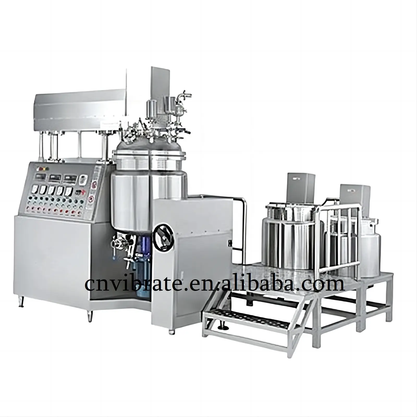 VBJX Food Grade Mayonnaise Fermentation Stirring Disperser Stirrer Mixing Tank Equipment Emulsion Pressurized Homogenizer