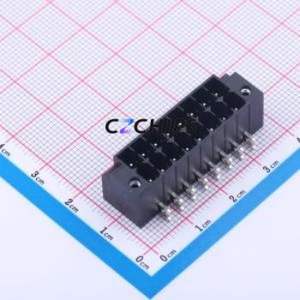 JL15EDGRHCM-35008B01 Plug-in Terminal Block Bent Lead Through Hole,P=3.5mm <b>Board</b>-to-<b>Board</b> / Socket - Closed Screw Fixing 2x8P - Product Image 1