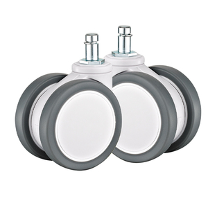 3/4inch Jump Ring Solid Stem TPR Medical Twin <strong>caster</strong> With Brake Type C - Product Image 5