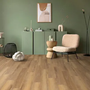 Piso laminado de madeira SPC Easy Install Piso 8mm Piso de Vinil prancha Clique