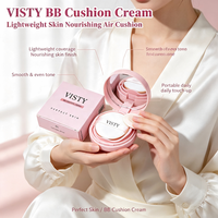 VISTY Vente en gros de fond de teint BB Air Cushion, couvrance naturelle, crème BB nourrissante, échantillon gratuit, service de formule personnalisée et d'emballage