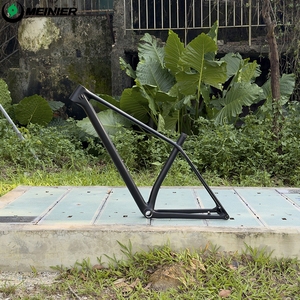 Cadre de vélo de montagne 29 pouces avec câblage interne/extérieur, cadre de vélo en <span class=keywords><strong>carbone</strong></span> ultraléger avec support UDH, cadre de <span class=keywords><strong>VTT</strong></span> en <span class=keywords><strong>carbone</strong></span> pour pneus 29x2.4 - Product Image 5