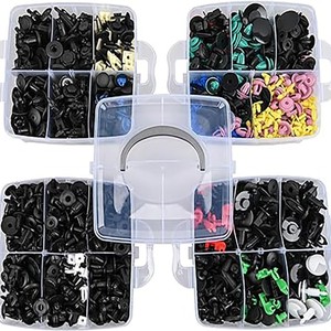 Car Retainer <b>Clips</b> Kit 1180pcs With 115 Tools For Bumper Mudguard Repair Maintenance - Product Image 5