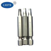 Embouts de tournevis magnétiques carrés de haute qualité de la marque LXD, 50 mm, en acier S2, modèles SQ0-SQ3, qualité industrielle, OEM