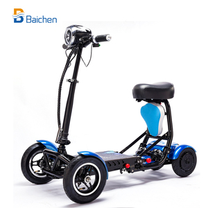 ביישן קל משקל ניידות קטנועים חשמליים מתקפלים 4 גלגלים - Product Image 1