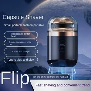 เครื่องโกนหนวดมัลติฟังก์ชั่นขนาดเล็ก 2 in 1 มีดโกนไฟฟ้าขนาดเล็ก ชาร์จผ่าน USB เครื่องโกนหนวดไฟฟ้าไร้สายสำหรับผู้ชาย - Product Image 6