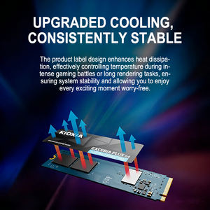 Plastik Baru yang Andal dan Berkapasitas Tinggi untuk SSD Internal VD10 untuk Desktop PCIe 5.0 TLC 10000MB/s Penyimpanan Pengeditan Media - Product Image 6
