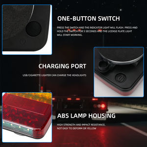 <span class=keywords><strong>Feux</strong></span> arrière <span class=keywords><strong>LED</strong></span> <span class=keywords><strong>sans</strong></span> <span class=keywords><strong>fil</strong></span> carrés pour <span class=keywords><strong>remorque</strong></span> de camion, <span class=keywords><strong>feux</strong></span> de bordure <span class=keywords><strong>LED</strong></span> pour camion, <span class=keywords><strong>feux</strong></span> d'avertissement, normes européennes et américaines, <span class=keywords><strong>feux</strong></span> arrière de voiture - Product Image 4