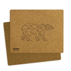 Tapis de souris en liège, merchandising durable - Product Image 4
