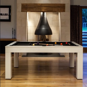 Tables de billard en bois fabriquées à la main de qualité professionnelle convertibles de 7FT 8FT 9FT <span class=keywords><strong>Table</strong></span> de billard et de billard de qualité supérieure 3 en 1 - Product Image 6