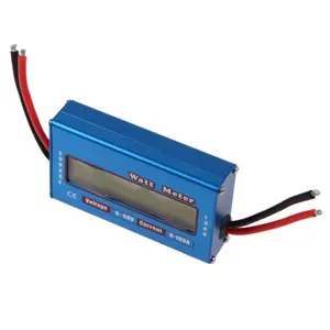 Gleichstrom-Analysator Watt Volt AMP-Meter 12 V 24 V Solar-Wind-Analysator LCD Digital Strominter Gleichstrom-Analysator Watt Volt