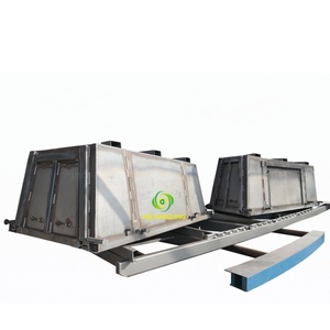 <span class=keywords><strong>Bac</strong></span> à déchets industriel standard australien de 4 m³ en <span class=keywords><strong>acier</strong></span> pour les déchets de construction et de démolition, <span class=keywords><strong>acier</strong></span> Q235, revêtement durable - Product Image 2