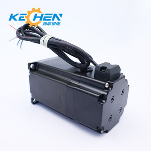 มอเตอร์สเต็ปเปอร์ Kechen ขนาด 57x75 มม. 1.8 องศา มอเตอร์ไฟฟ้าขนาดเล็กแบบไฮบริด DC 2 เฟส แกนขนาด 12 มม. พร้อมเบรก - Product Image 2
