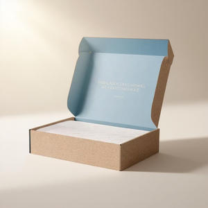 Caja de Envío de Cartón Corrugado con Impresión de Logotipo Personalizado - Product Image 1