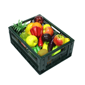 Cheap Price Moving Boxes PP Crates Plastic Vegetable Fruits, Shipping Storage Logistic Box Foldable Plastic Crates