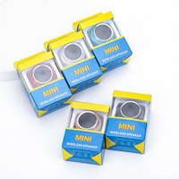 Mini haut-parleur sans fil Bluetooth en métal, stéréo, créatif, pour l'extérieur