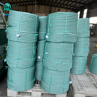 Cordage marin en polypropylène (PP) Boyuan haute résistance, résistant aux UV, anti-acide, léger, 3/4 brins, pour yachts et bateaux, emballage inclus