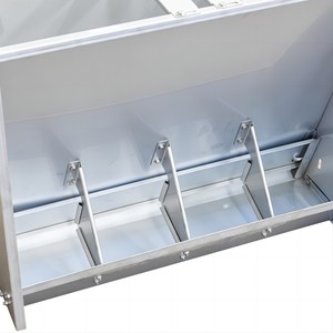2025 nuevo alimentador automático de acero inoxidable de doble cara de gran capacidad de alta calidad para granja de cerdos - Product Image 6