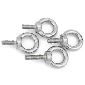 Écrou à œil Jin Chao en acier inoxydable 304, grade A classe 8.8, pour levage et fixation - Product Image 3