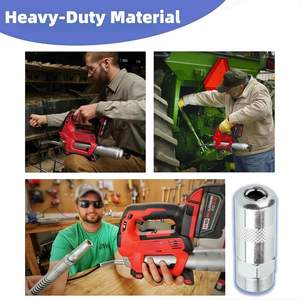 Boquillas de engrase de alta presión para pistolas inalámbricas M12, reemplaza al acoplador <span class=keywords><strong>Milwaukee</strong></span> <span class=keywords><strong>M18</strong></span> 49-16-2649 OLIVER - Product Image 5