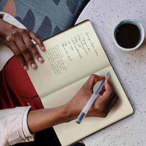 Customized A5 Size Hardcover Leather Diary Journal for Business Gift Thread Sewing Binding - Product Image 3